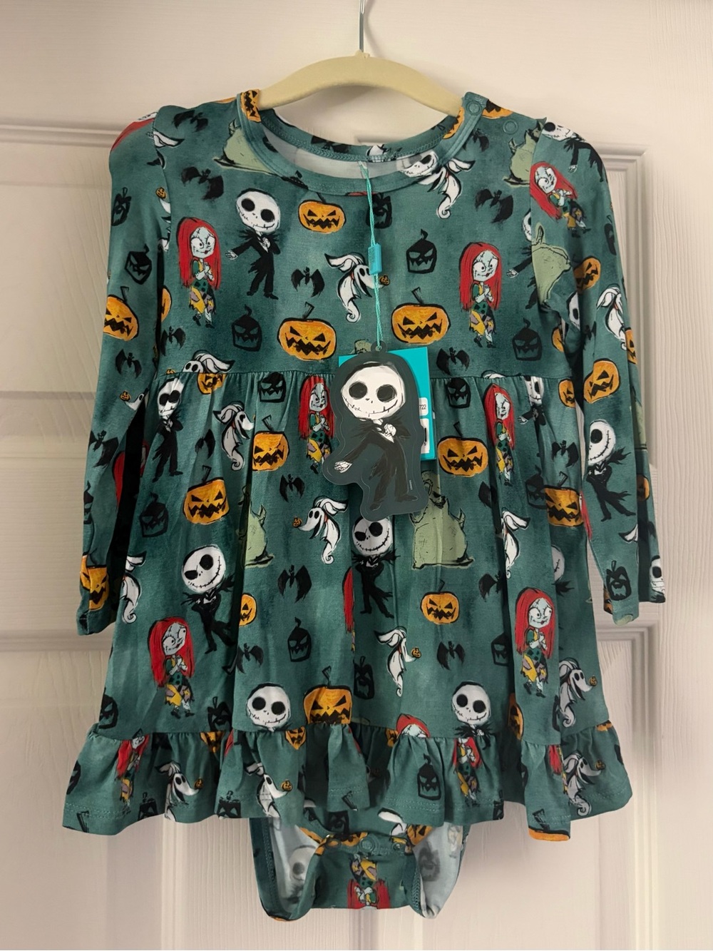 Posh Peanut x Nightmare Before Christmas Bodysuit Dress Size 18-24 months
